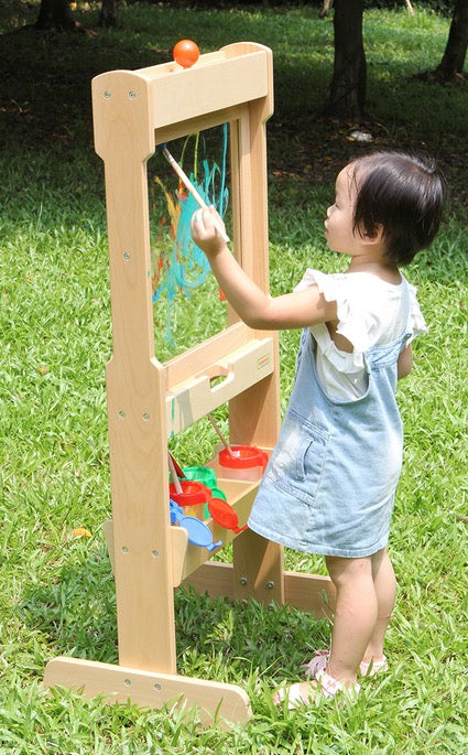 Double-Sided Activity Board Floor Stand and Painting Window