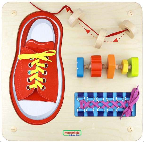 Activity Board - Lacing and Threading
