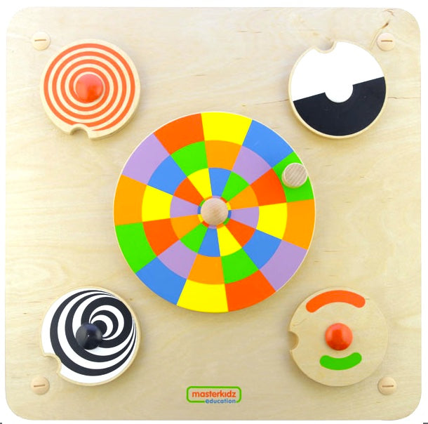 Activity Board - Spinning Wheels