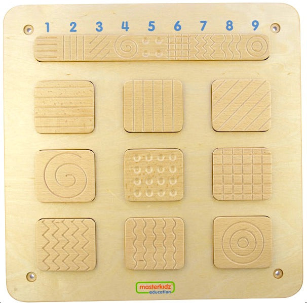 Activity Board - Wooden Tactile Patterns