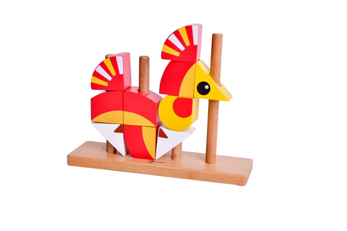 Lion Block Stacker 17pcs