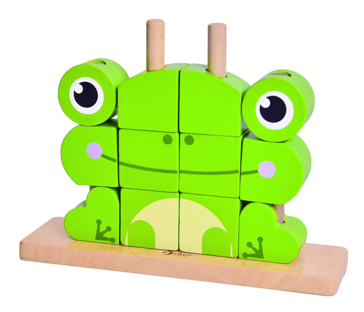 Frog Block Stacker 17pcs