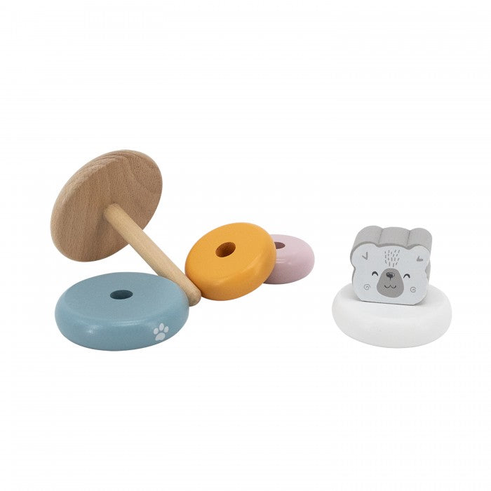 Stacking and Rocking Polar Bear