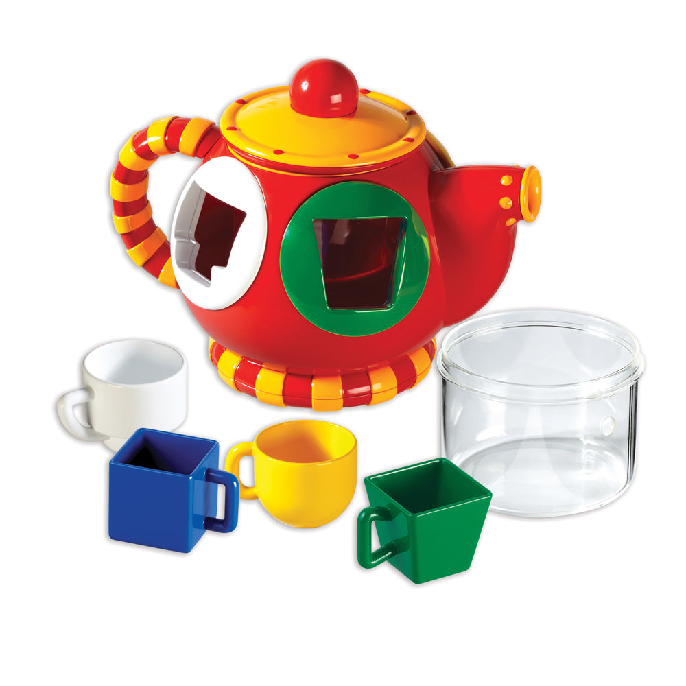 Teatime Shape Sorter – Toddler Teapot & Shape Matching Toy