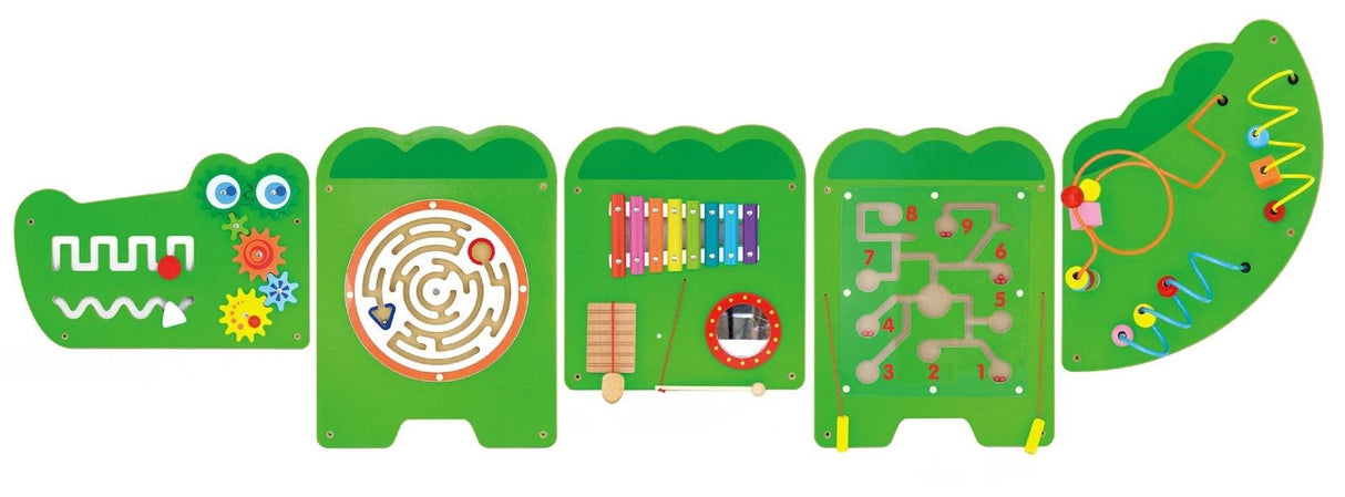 11 Activities Crocodile Wall Mount
