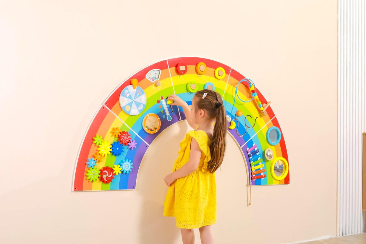 12 Activities Rainbow Wall Mount