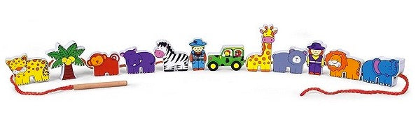 Lacing Safari Set 12pcs