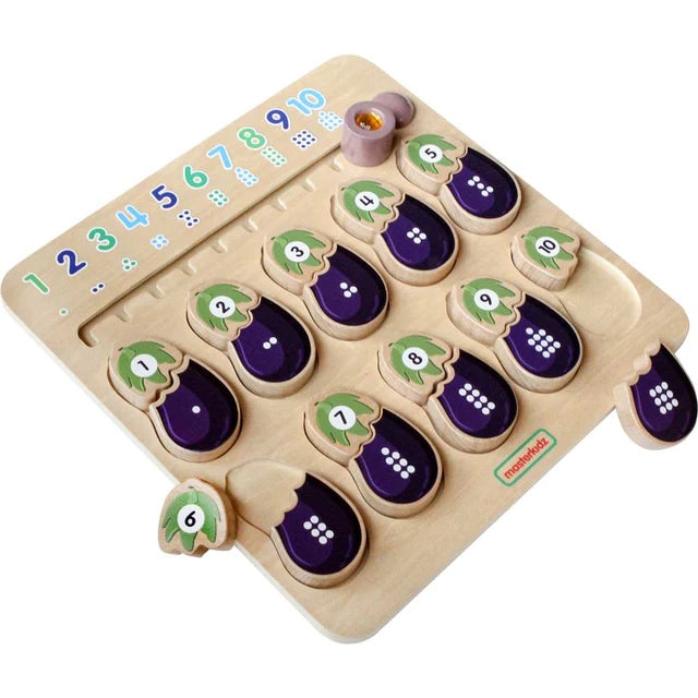 Counting Eggplants Activity Board
