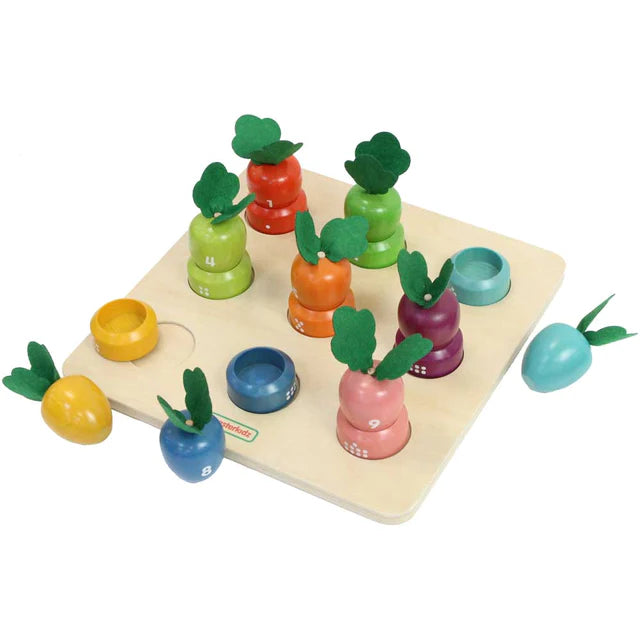 Counting Carrots Activity Board