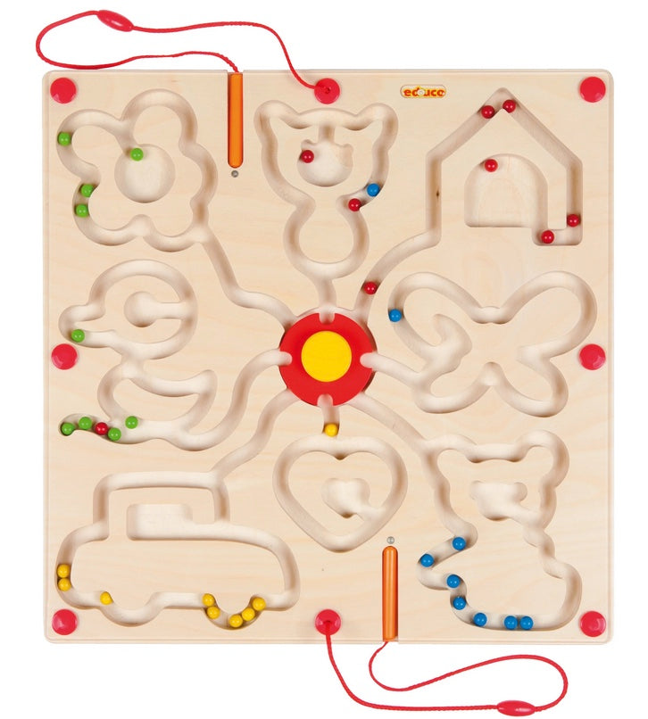 Magnetic Shapes Skills Board – Wooden Fine Motor Activity