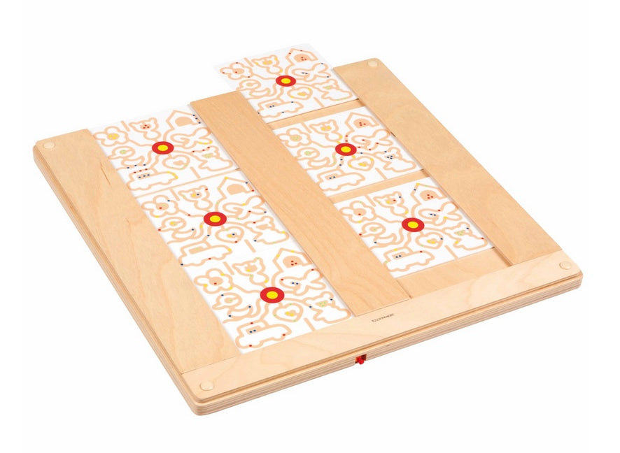 Magnetic Shapes Skills Board – Wooden Fine Motor Activity