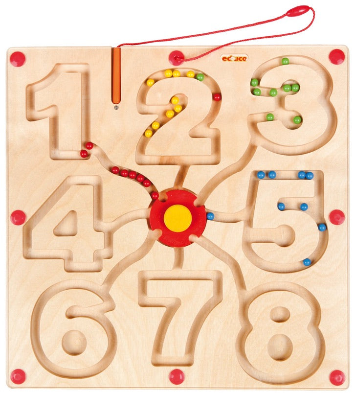 Magnetic Number Skills Board – Counting & Fine Motor Activity