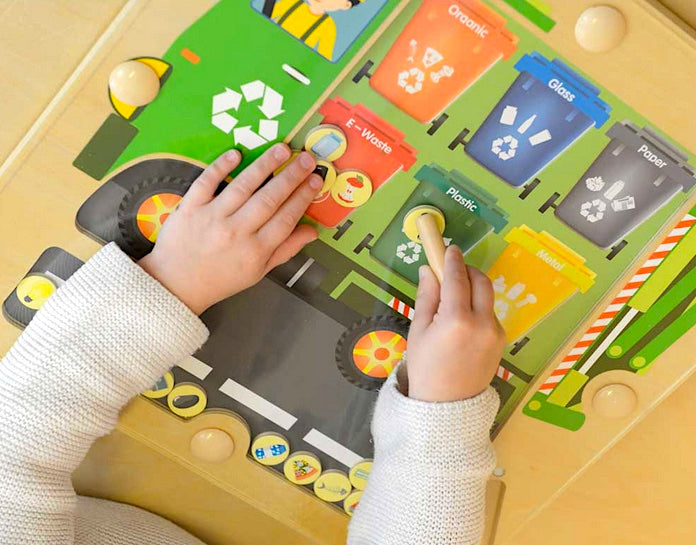 Waste Sorting and Recycling Board