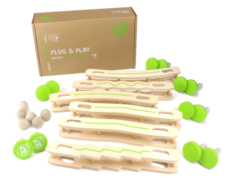 Plug It Ball Run Set