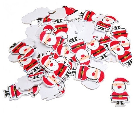 Santa Foam Stickers 75pcs