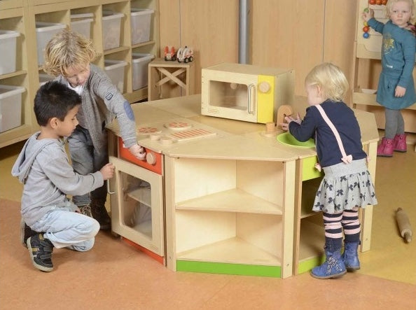 Toy Kitchen Stove & Oven Unit