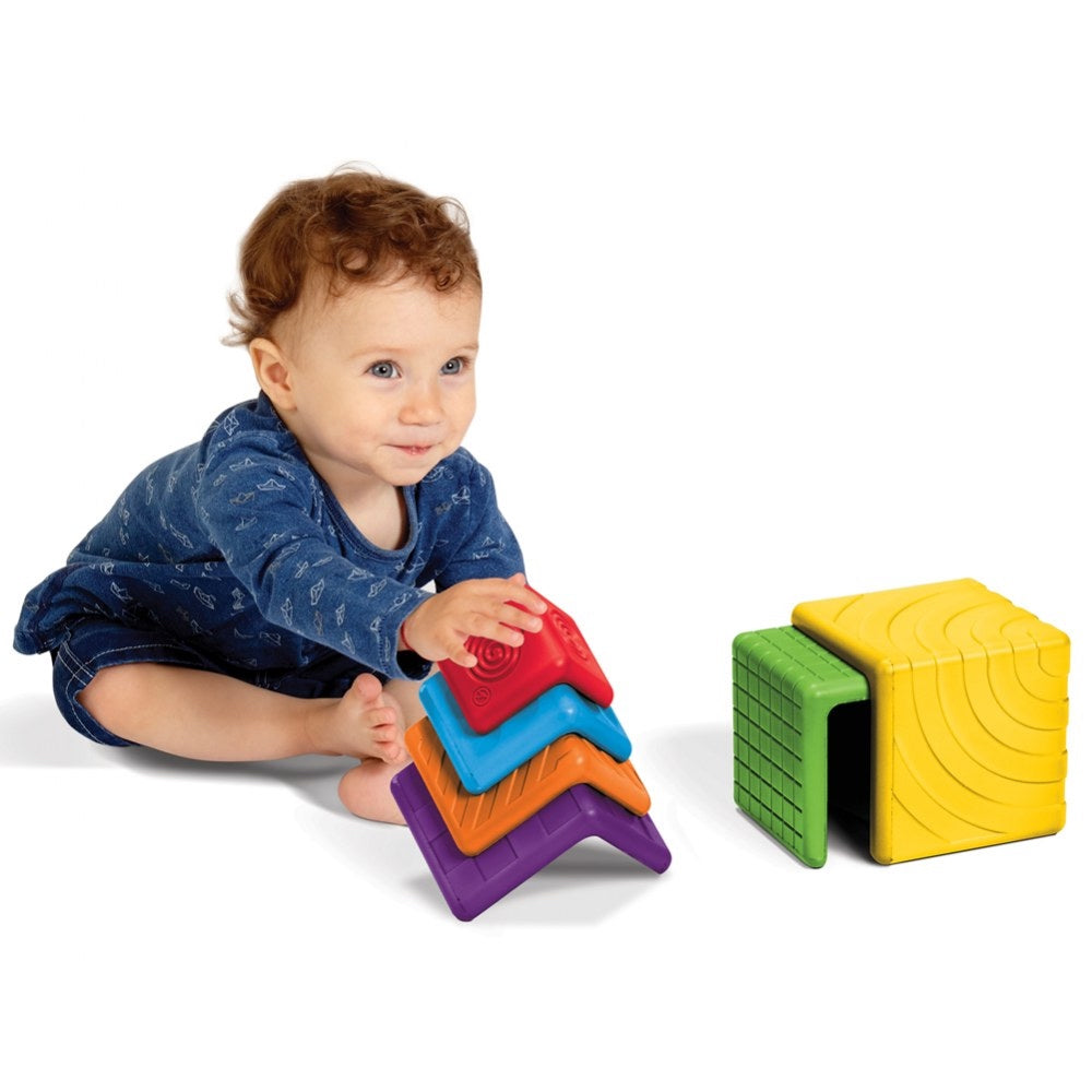 Stacker and Nester Texture Blocks 6pcs