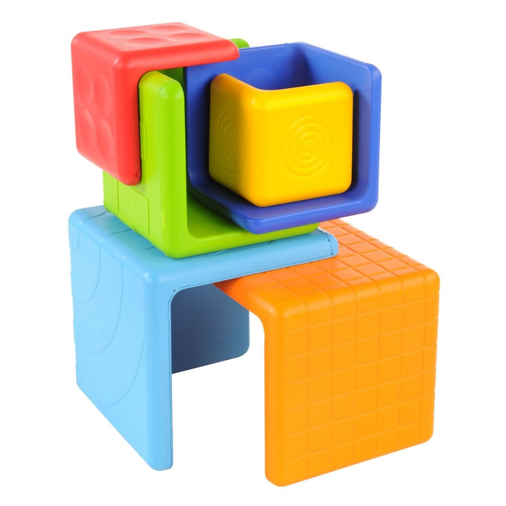 Stacker and Nester Texture Blocks 6pcs