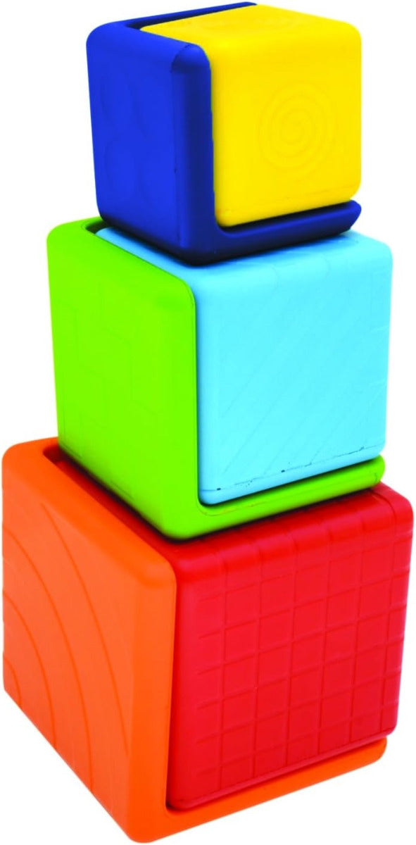 Stacker and Nester Texture Blocks 6pcs