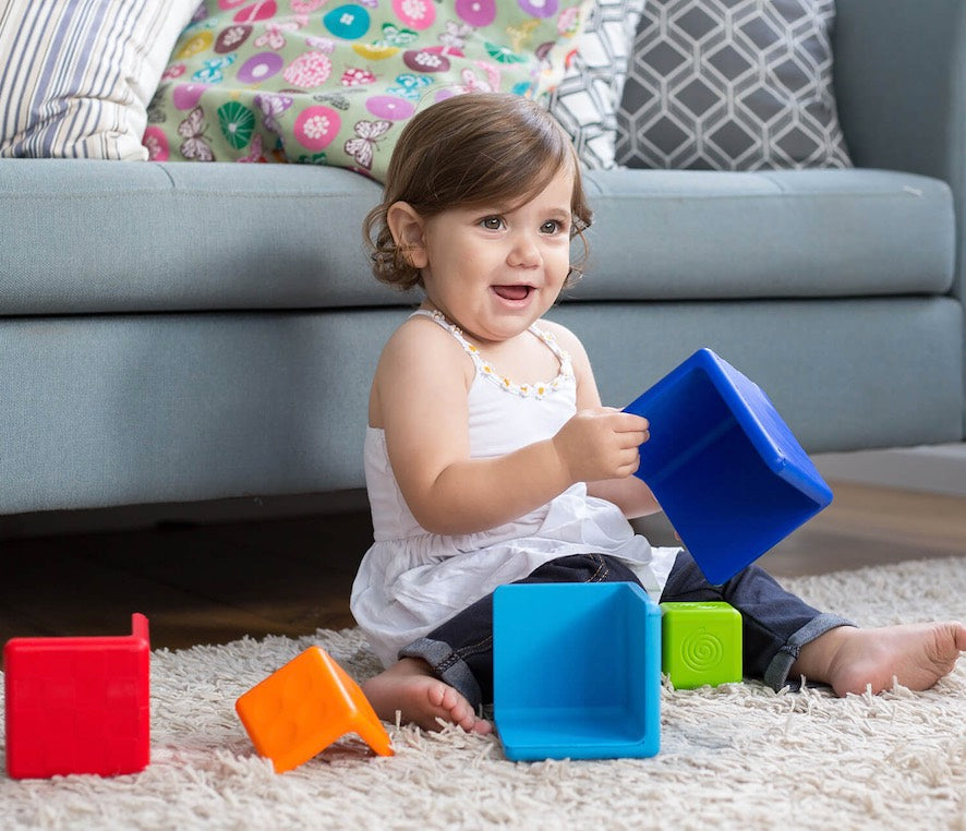 Stacker and Nester Texture Blocks 6pcs