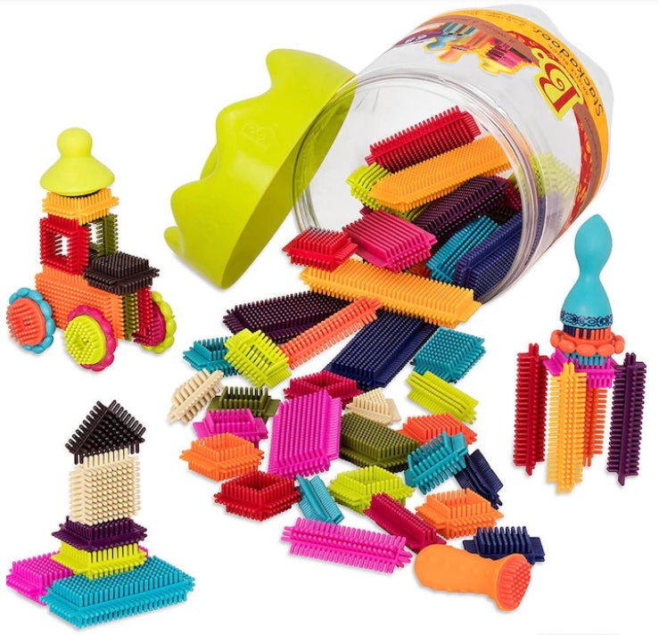 Bristle Bricks in Large 6lt Container 68pcs