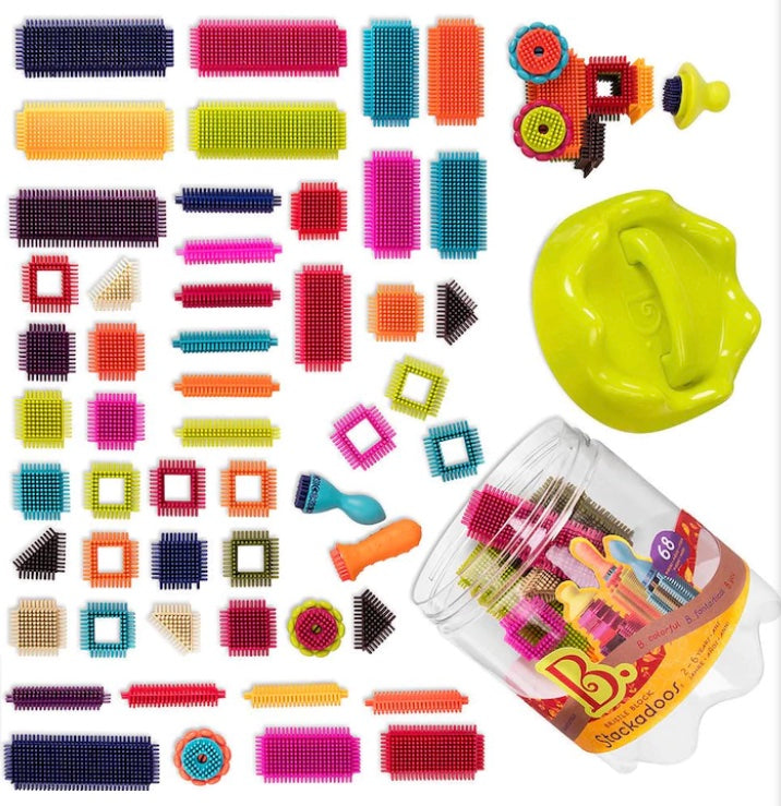 Bristle Bricks in Large 6lt Container 68pcs