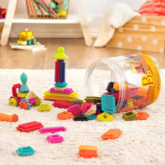 Bristle Bricks in Large 6lt Container 68pcs