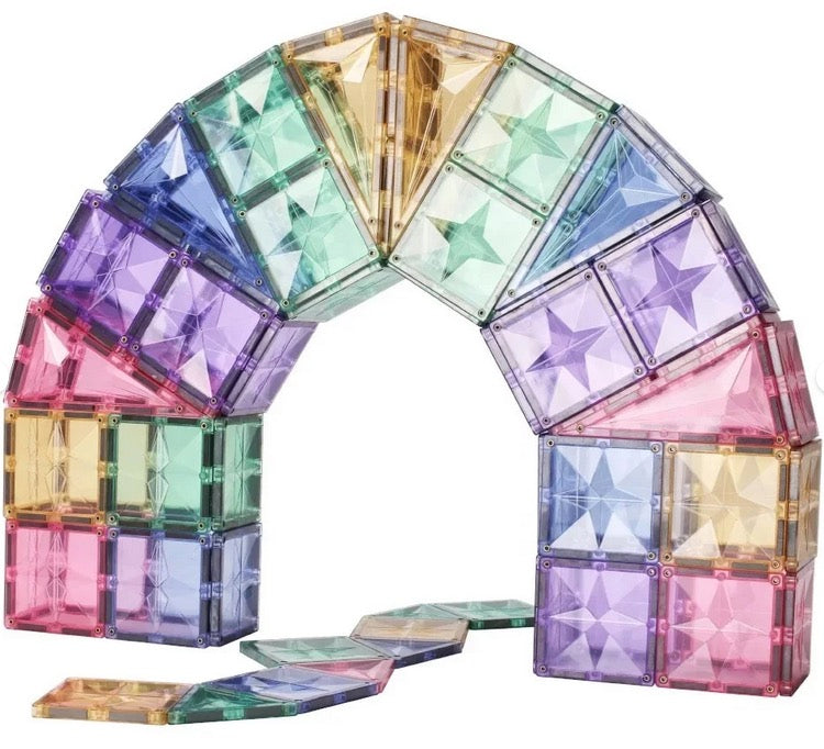 Star Magnetic Building Tiles 120pcs