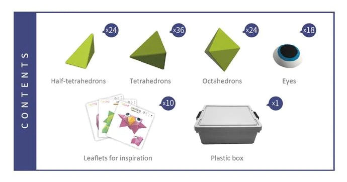 Trido Magnetic Art Construction Set 112pcs