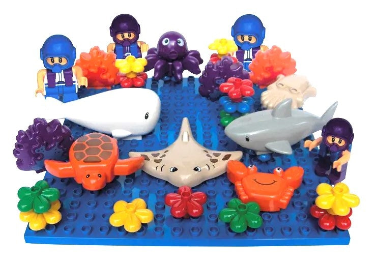 Coko Ocean Animals Pack 60pcs