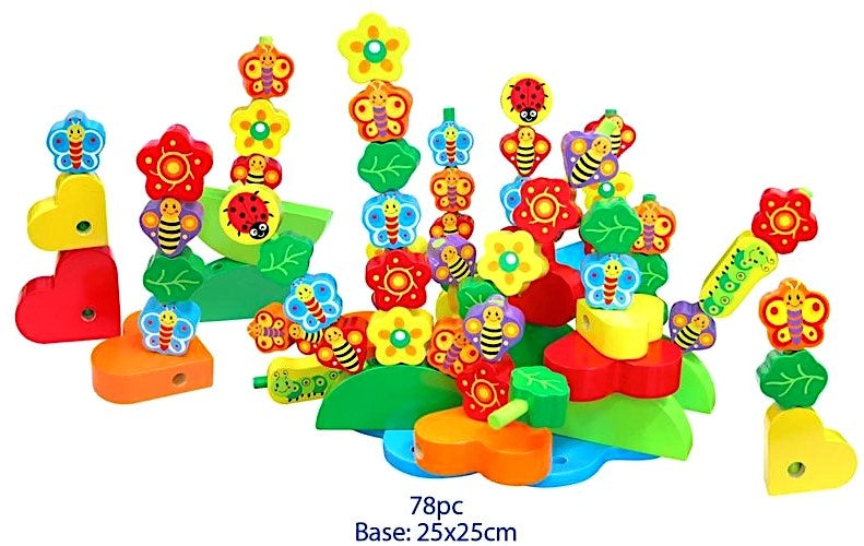 Butterfly and Bee Garden 78pcs