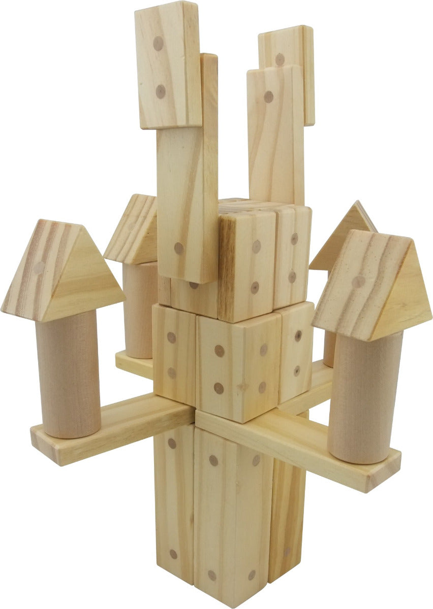 Wooden Magnetic Blocks 30pcs