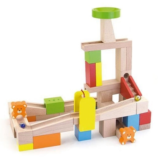 Wooden Marble Track 49pcs