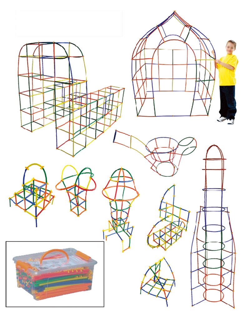Connect-o-Straws Class Set in Tub 800pcs