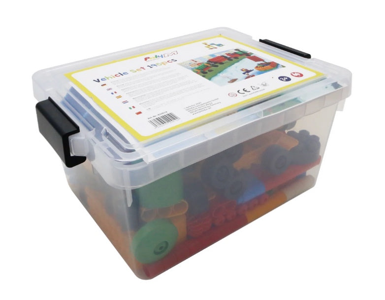 Poly-M Vehicles Set 195pcs