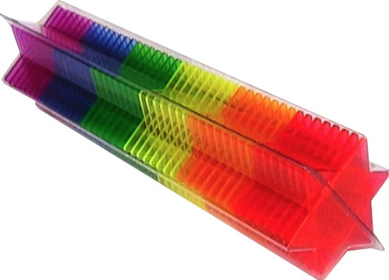 Geoshapes Triangle Panels Crystal Fluoro Pack 90pcs