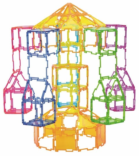 Geoshapes Crystal Fluoro Schools Pack in Tub 480pcs