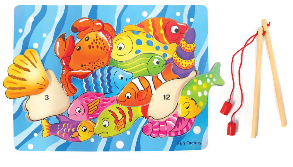 Magnetic Fishing Puzzle 13pcs