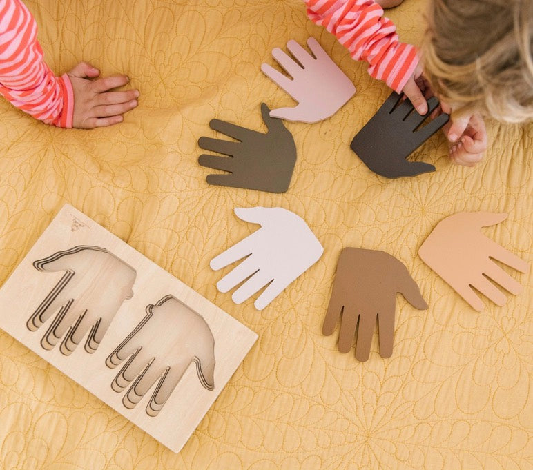 Hand in Hand Layer Puzzle 7pcs