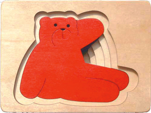 Five Teddies Layer Puzzle 5pcs