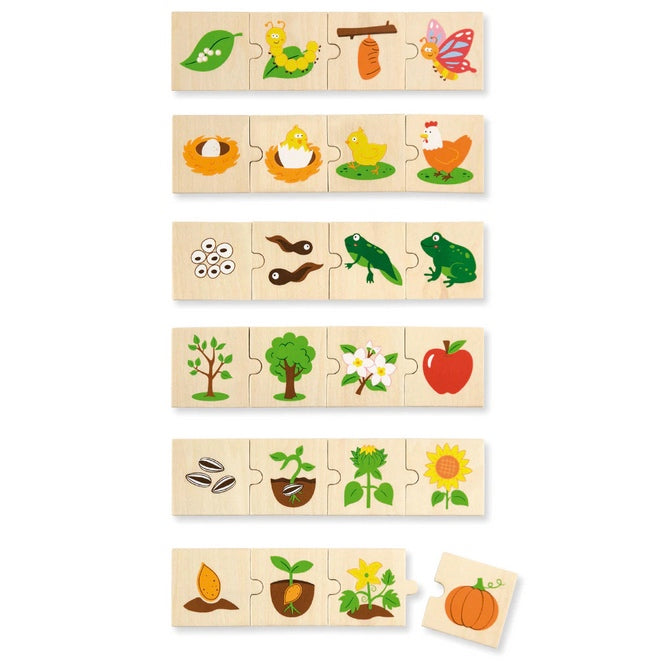 Life Cycles Puzzles Set of 6
