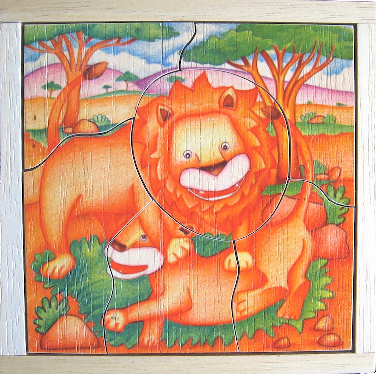Lion Puzzle 6pcs