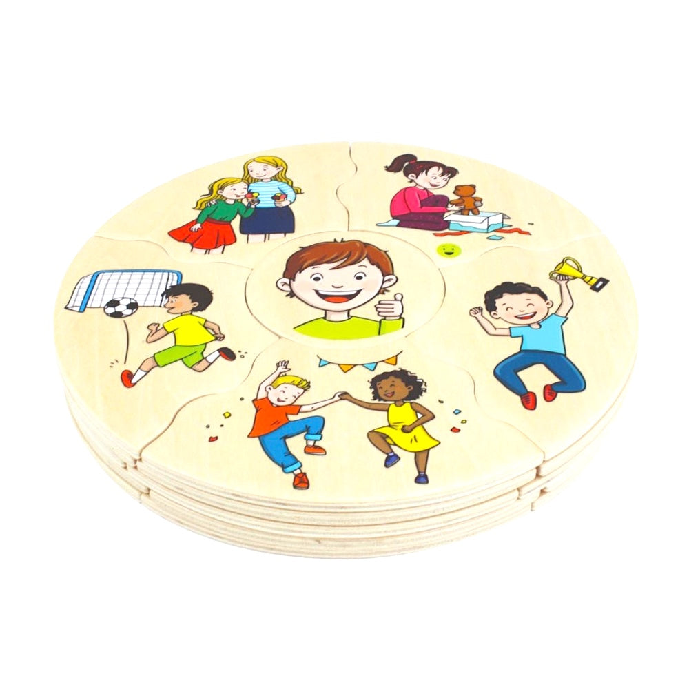 Emotions Puzzle Set of 5
