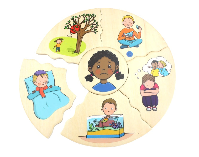 Emotions Puzzle Set of 5