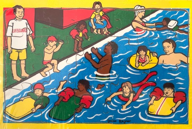 Swimming Puzzle 24pcs