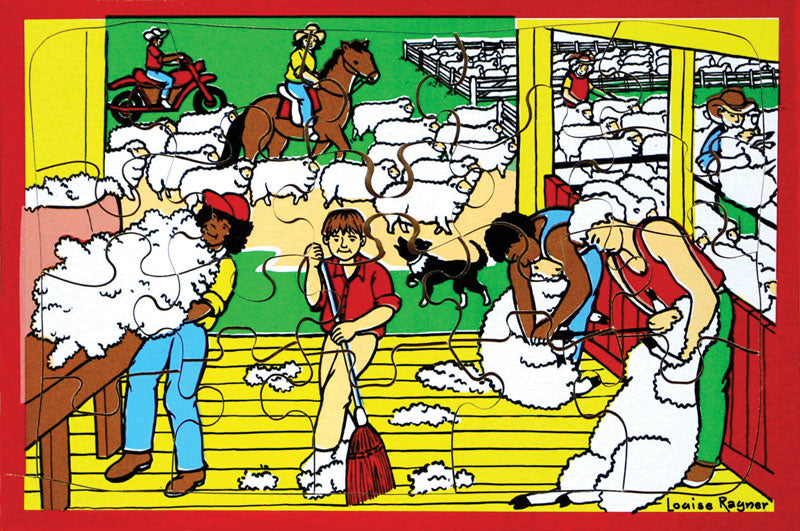 Rural Workers Puzzle 20pcs