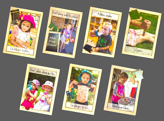 Allergies Puzzles and Posters Set of 14