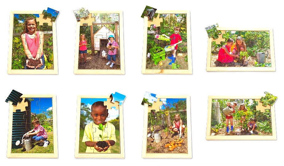 Sustainability Puzzles and Posters Set of 16