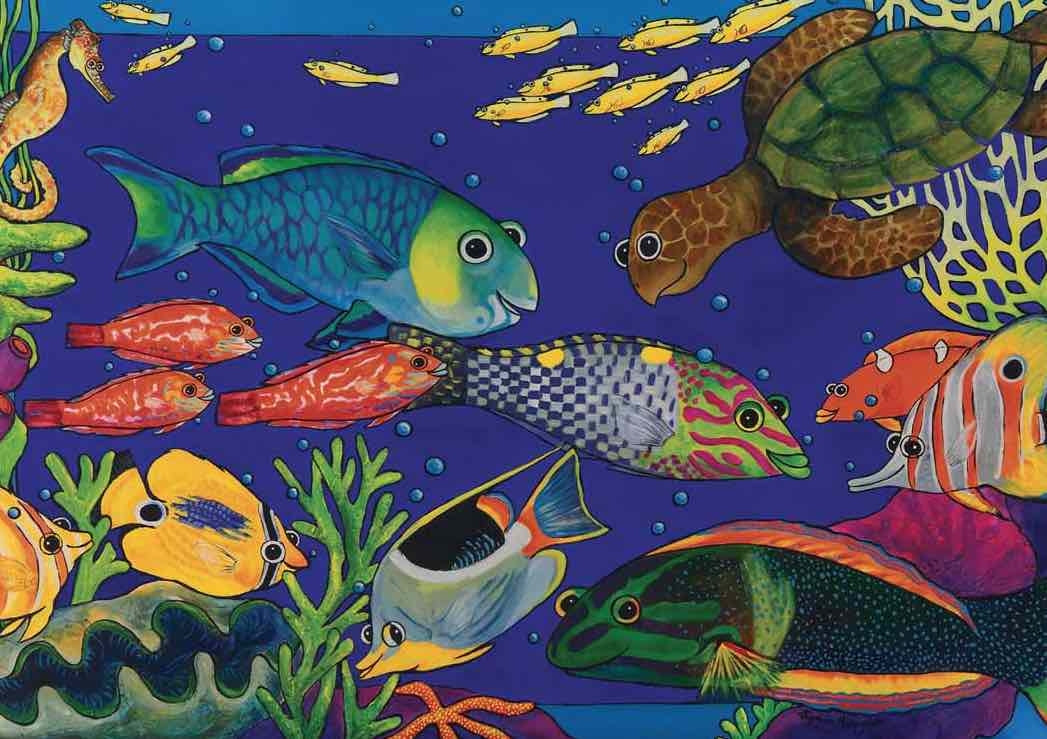 A Turtle Joins the Dance Puzzle 48pcs