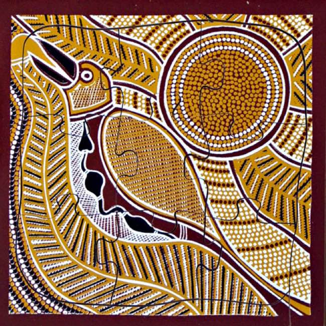 Ga Ga The Kookaburra Puzzle 9pcs